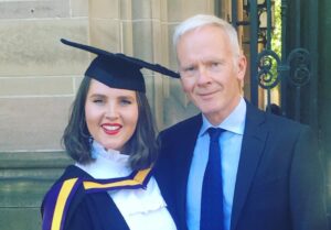 Polly Bartlett Father Tim Bartlett