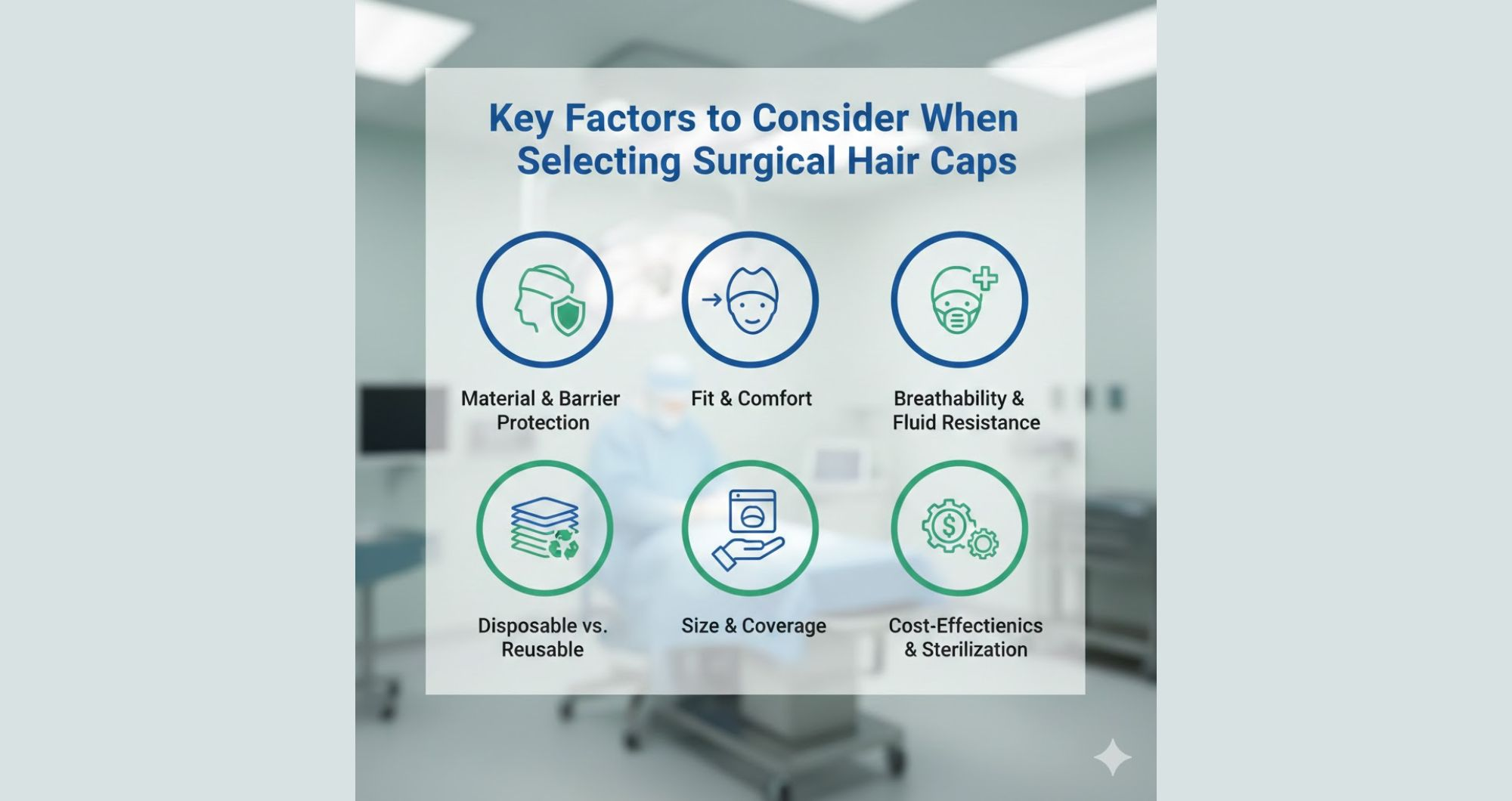 Key Factors to Consider When Selecting Surgical Hair Caps