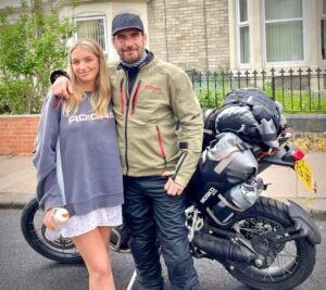 does matthew robertson have a new partner?